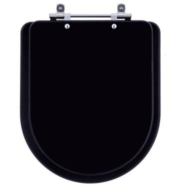 Imagem de Assento Sanitário Nexo Onix (preto Fosco) Para Vaso Roca