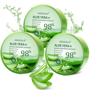 Imagem de Gel de Aloe Vera Aero Zen - Kit com 3 Unidades (900ml) - Hidratante Fa