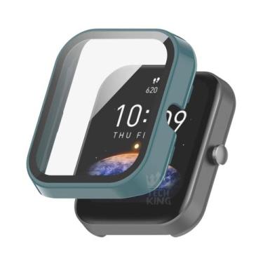 Imagem de Case Bumper Acrilico C/ Vidro 360º Para Bip 3 A2172 - TechKing, Verde 
