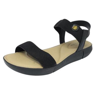 Imagem de Sandália Feminina Super Conforto Flat Anabela Baixa Modare