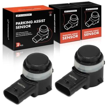 Imagem de A-Premium Sensor de assistência de estacionamento de reserva reversa de 2 peças compatível com modelos Land Rover e Jaguar - Range Rover 2013-2022, F-Pace 2017-2021, Discovery 2019-2022, I-Pace, Range