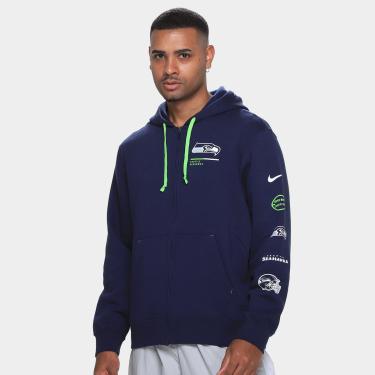 Imagem de Moletom Nike NFL Seattle Seahawks Legacy Fz C/ Capuz Masculino-Masculino