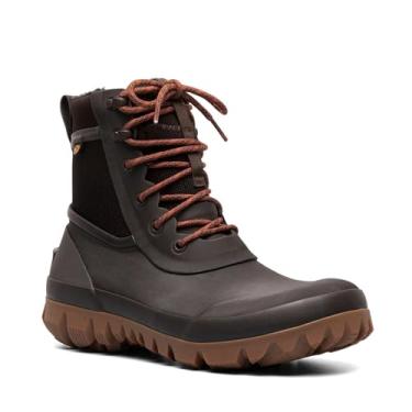 Imagem de BOGS Bota masculina Arcata Urban Lace Ankle Boot, Marrom escuro, 10