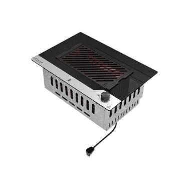 Imagem de Churrasqueira Elétrica E-Dxx300 Dinoxx Grelha Ferro Fundido