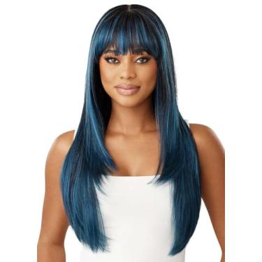 Imagem de Outre Lace Front Wig -Perfect Hair Line 13X6 - Katrina (JET BLACK 1)