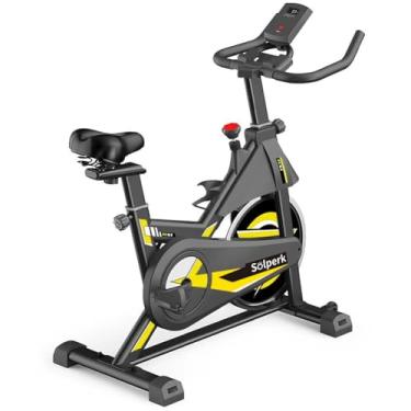 Imagem de Bicicleta Ergometrica Spinning, Bike Ergometrica Horizontal Magnetica, Bicicleta Spinning Profissional, 27Kg Modelo Grande Bike Spinning Silenciosa