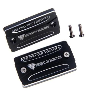 Imagem de Riderjacky Para Suzuki GSX-S 750 2015-2019 | GSR 250F 15-19 | GSR400 2008-2012 | GSR 600 2006-2010 | GSR 750 2011-2018 Tampa do reservatório de fluido do cilindro da embreagem do freio dianteiro da