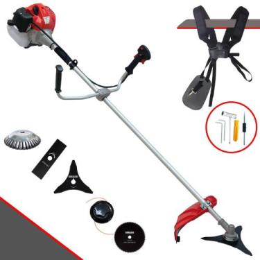 Imagem de Máquina de Cortar Grama Anmax CG430P-TB À Gasolina 43cc 2HP 9.000rpm R