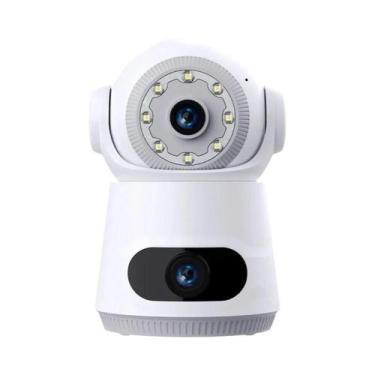 Imagem de Webcam Interna Inteligente De Lente Dupla 4K 8MP Cartão SIM 4G Visão N