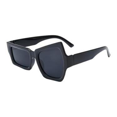 Imagem de Óculos De Sol Para Homens,Óculos De Sol De Praia Com Forma Irregular - Com Proteção UV Para Óculos De Sol Feminino Para Praia, Banhos De Sol, Natação, Ciclismo E Ar Livre