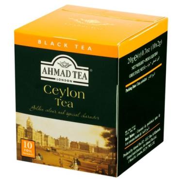 Imagem de Chá Importado Ceylon Ahmad Tea London 20 Gr