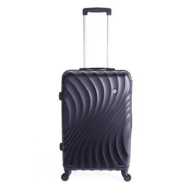 Imagem de Mala Para Viagem Média Em Abs Ika Avalon Cadeado Embutido Pr