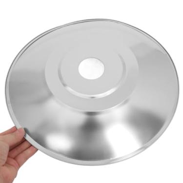 Imagem de ARTIBETTER Diâmetro da tampa do abajur de aço inoxidável para luminárias versáteis, design moderno de casa de fazenda para fácil instalação em ambientes externos