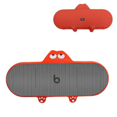 Imagem de Capa para Beats Pill (versão 2024), capa protetora de silicone NOUKAJU à prova de quedas, arranhões, à prova de choque, capa protetora para alto-falante Bluetooth portátil Beats Pill, versão 2024