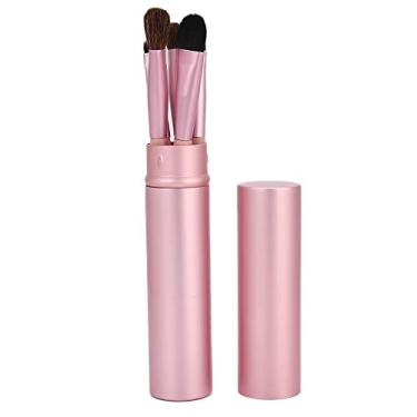 Imagem de Ymiko 5PCS Professional Makeup Brush Definir Kit de Escova Cosmética Portátil de Sombra Ocular para Uso Diário