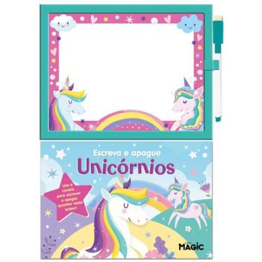 Imagem de Livro - Unicórnios - Escreva e Apague