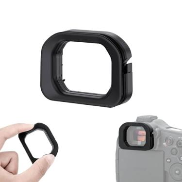Imagem de JJC Visor ocular para câmera para Canon EOS R1, oferece visualização confortável, protetor ocular de silicone macio substitui o protetor ocular de borracha Canon ER-1