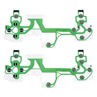 Imagem de eXtremeRate 2 Pcs Replacement Flex Ribbon Circuit Board for PS4 Pro Slim JDM-050 JDM-055 Controller Conductive Film