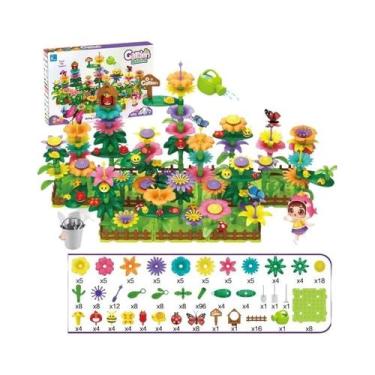 Imagem de Meninas DIY Jardim De Flores Blocos De Construção Crianças Crianças Pl