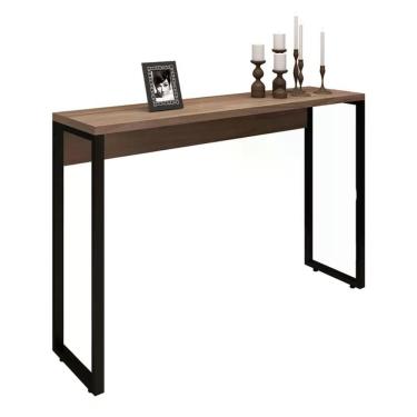 Imagem de Aparador para Sala de Estar Office Industrial 120 - PR Móveis Nogal Sevilha