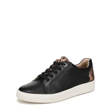 Imagem de SOUL Naturalizer Tênis feminino Neela, Leopardo preto/marrom escuro, 6.5 Wide