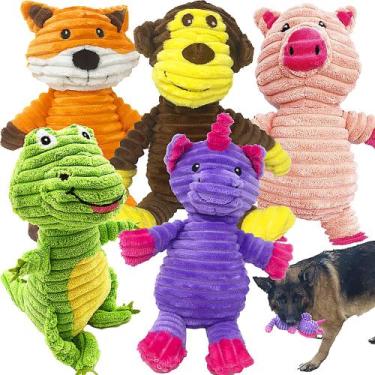 Imagem de Pacote de 5 brinquedos de pelúcia Jalousie para cães de médio porte co