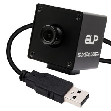Imagem de ELP Câmera USB 4K 3,6 mm, lente de foco fixo, mini webcam USB, câmera UHD 2160P USB com sensor de cor para mini câmera Web UVC USB2.0 industrial para computador, laptop, PC