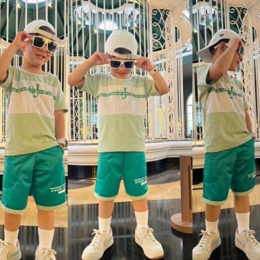 Imagem de Conjunto Infantil Kvani Joy, Verde, 8