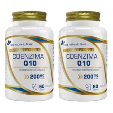 Imagem de Kit 2x Coenzima Q10 200mg 60 Cápsulas Flora Nativa do Brasil