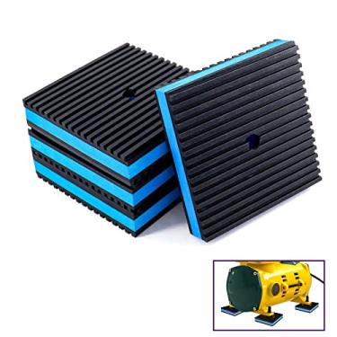 Imagem de Mxclimate Almofadas Antivibração De Borracha, Amortecedores Borracha-Eva, Almofada Isolamento 4" X 7/8" Para Compressor Ar, Hvac, Esteira, Lavadora E Secadora, Pacote Com 4