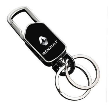 Imagem de Chaveiro Para Renault Logo Colorida Giratório Duster - P - Lualki Stor