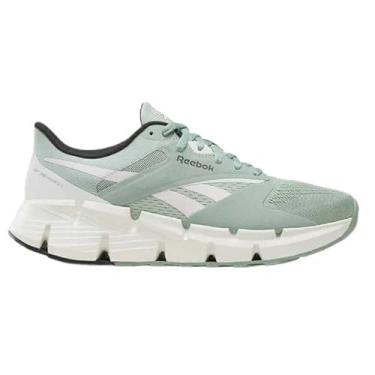 Imagem de Reebok Tênis feminino Zig Dynamica 5, Verde híbrido Frostedberry Barelygrey, 35 EU