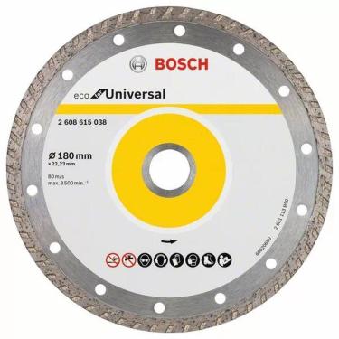 Imagem de Disco Diamantado 7" (180mm) Bosch Turbo Universal