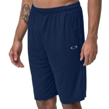 Imagem de Bermuda Oakley Mod Sports Knit Shorts Dark Blue, G, Azul