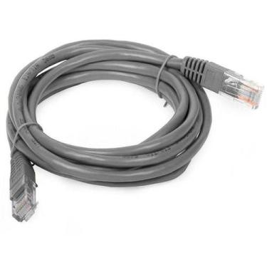 Imagem de Cabo De Rede Internet Patch Cord Cat5E 2,5M Conector Rj45 - Ad Connect