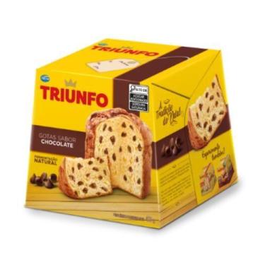 Imagem de Panettone Triunfo com Gotas Sabor Chocolate 400G - Arcor