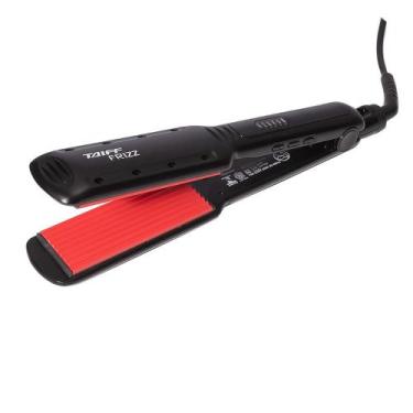 Imagem de Chapinha de Cabelo Prancha Taiff Frizz Bivolt, Preto e Vermelho, Bivol