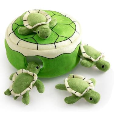 Imagem de Brinquedo para cães Hollypet Interactive Plush Hide and Seek Turtles
