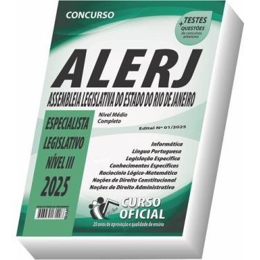 Imagem de Apostila ALERJ Especialista Legislativo III - CURSO OFICIAL