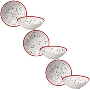 Imagem de Conjunto de 6 Bowls Pitaya de Cerâmica 300ml - Alleanza