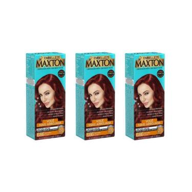 Imagem de Coloraçao Maxton 6.66 Vermelho Estivo-Kit C/3Un