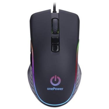 Imagem de Mouse Gamer One Power Led Rainbow 7 Botões 3.200 DPI - STRIKE