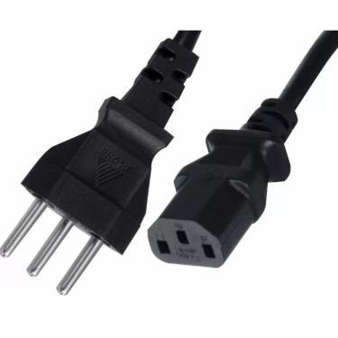 Imagem de Cabo Força Energia Tripolar Para Cpu E Fontes 3 Metros
