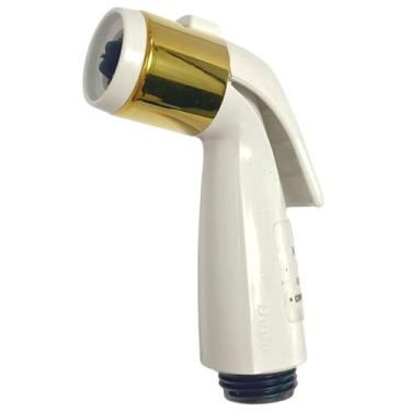 Imagem de Duchinha Gatilho Activa Deca Branca Com Gold - 4906003GL