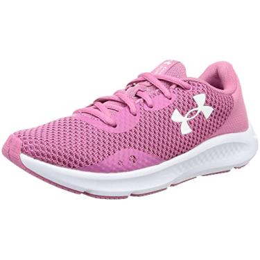 Imagem de Under Armour Tênis de corrida feminino Charged Pursuit 3, Pace Pink, 9