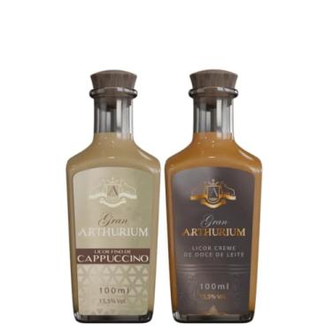 Imagem de Kit Mini Licores Gran Arthurium Doce de Leite e Cappuccino 100ml