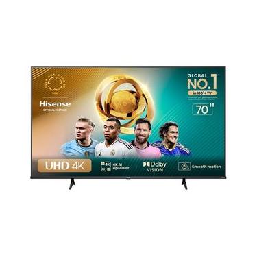 Imagem de Smart TV Hisense DLED 4K 70" Polegadas 70A51HUV com LED Sleep Timer, Entrada HDMI e Wi-fi