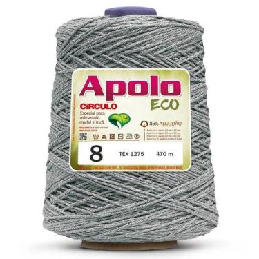 Imagem de FIO LINHA BARBANTE APOLO ECO CIRCULO Nº 08 600G 457 M, 8473 - MESCLA