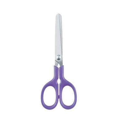 Imagem de Tesoura Escolar 13cm Club - Bazze, Roxo