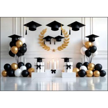 Imagem de Fundo Fotográfico Formatura Cenário Tecido 1,20 x 1,70m - Fadrix, FFOR